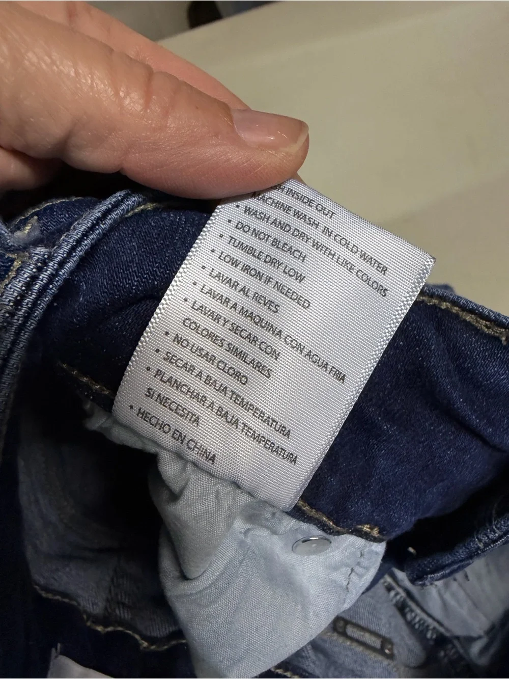 Kancan Women’s Dark Blue Denim Jeans - High Waist Stretch size 3 PETITE